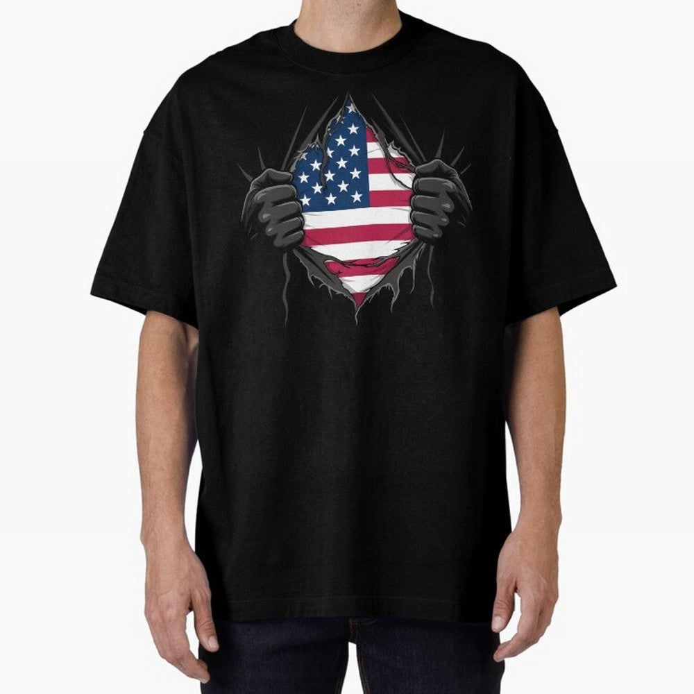 USA Flag - National Team Fans Classic T-Shirt Embrace FIFA World Cup 2026 USA Canada Mexico Spirit, Inspired by Germany, Mbappe and Neymar, Retro Football Energy, Iconic Rivalries, Trophy Chase Drama and Stadium Atmosphere; Made for Die Hard