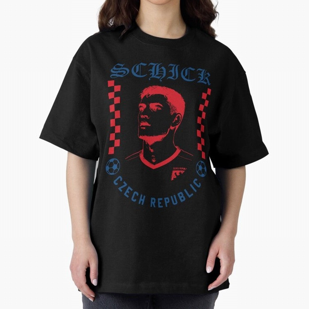 Schick Czech Republic Soccer Legend Retro Football Graphic Classic T-Shirt Bring Supporter Culture to FIFA World Cup 2026 USA Canada Mexico for Fans of Neymar, Haaland and Cristiano Ronaldo and Argentina and Brazil, Bringing Retro Football Energy,