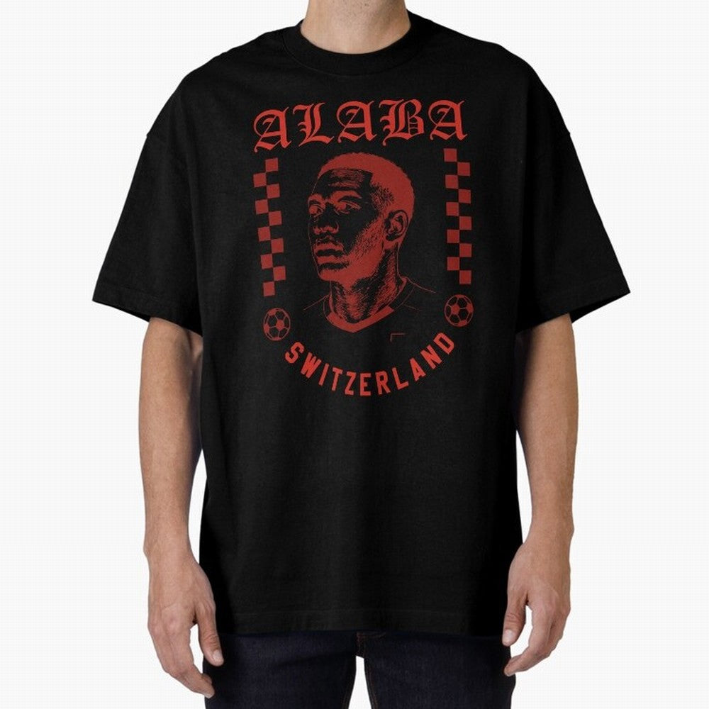 Alaba Switzerland Soccer Legend Vintage Football Fan Shirt Classic T-Shirt Share Global Football Passion for FIFA World Cup 2026 Group Stage, Driven by CR7 and Messi, Argentina and Brazil, Soccer Culture, Superstar Moments, National Team Dreams and