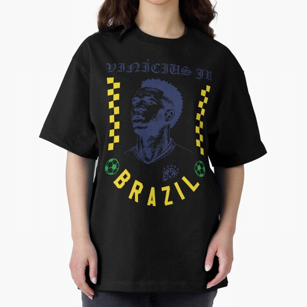 Vin¨ªcius Jr Brazil Soccer Legend Retro Football Fan Design Classic T-Shirt Bring Champion Energy into Global Football Passion for FIFA World Cup 2026, Connected to Haaland and Mbappe, Netherlands, Stadium Chants, National Pride, Trophy Dreams and