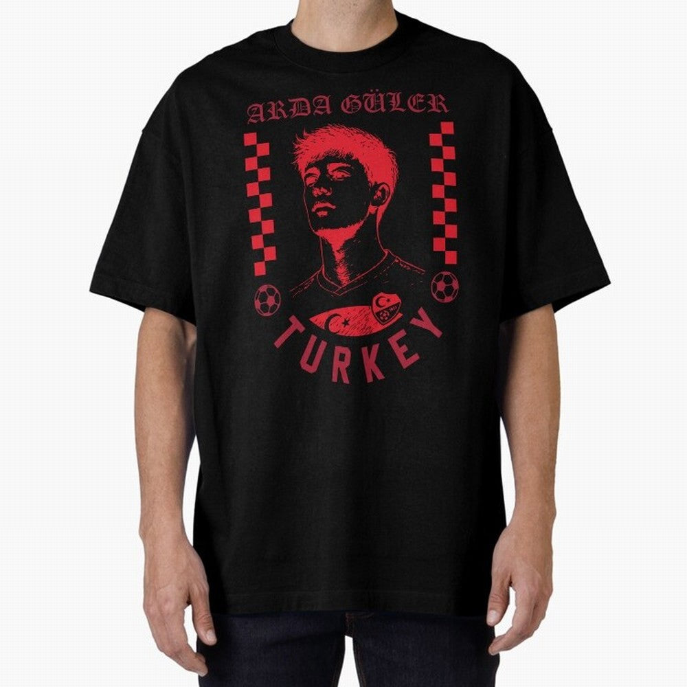 Arda G¨¹ler Turkey Soccer Legend Retro Football Fan Design Classic T-Shirt Turn Up for Match Day Hype around FIFA World Cup 2026, Messi, Argentina, France and Brazil, Stadium Memories, Football Loyalty, International Chants and Championship
