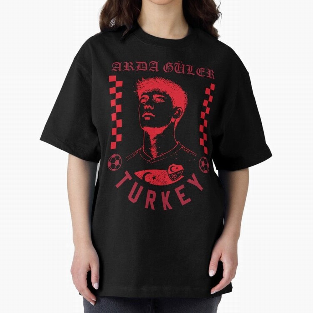 Arda G¨¹ler Turkey Soccer Legend Retro Football Fan Design Classic T-Shirt Turn Up for Match Day Hype around FIFA World Cup 2026, Messi, Argentina, France and Brazil, Stadium Memories, Football Loyalty, International Chants and Championship