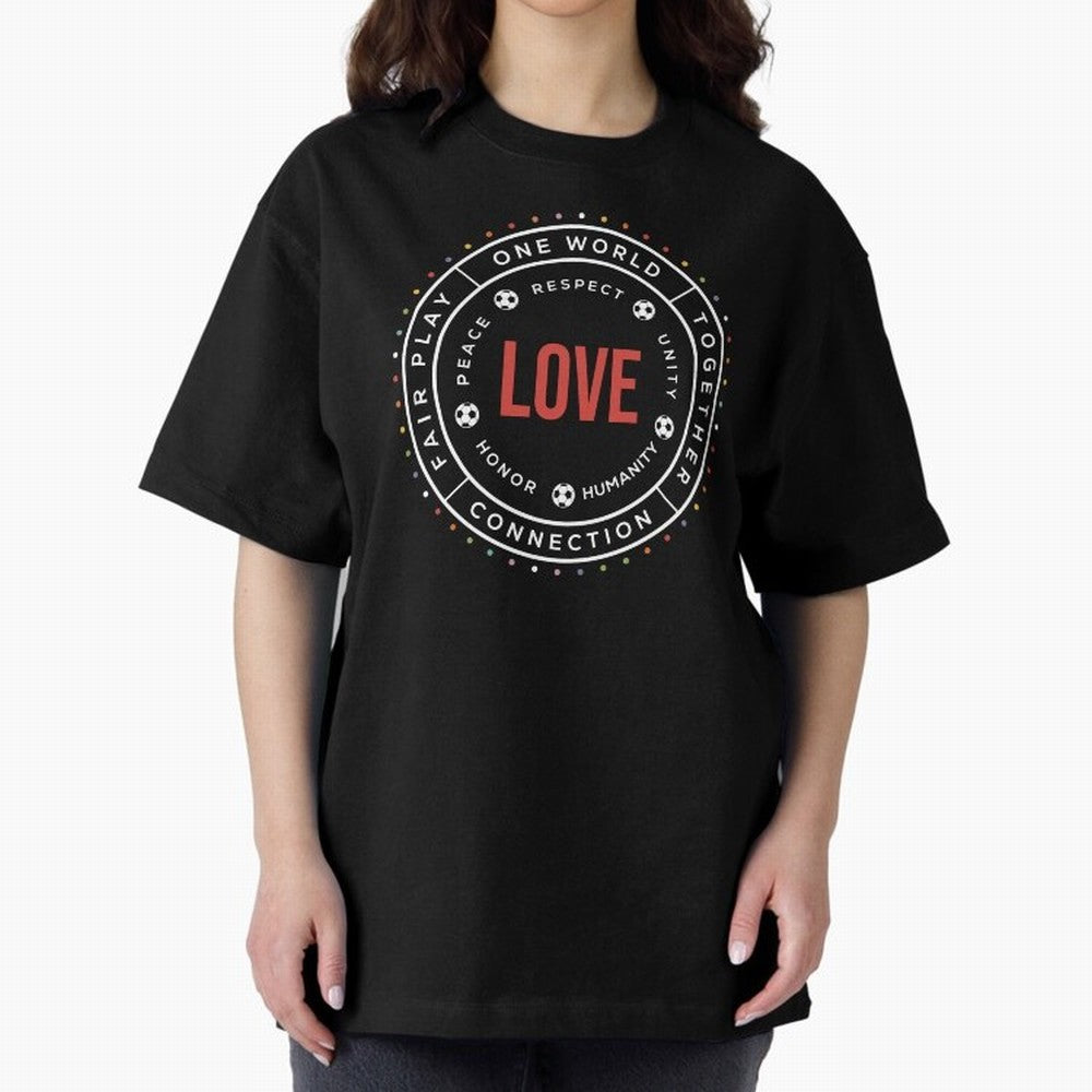 One World One Game ¡ª Soccer World Cup 2026 Love Unity Design Classic T-Shirt Back Your Heroes with Match Day Hype around FIFA World Cup 2026 Group Stage, CR7, Brazil, Portugal and Argentina, Fan Favorite Moments, National Team Passion, Big Match