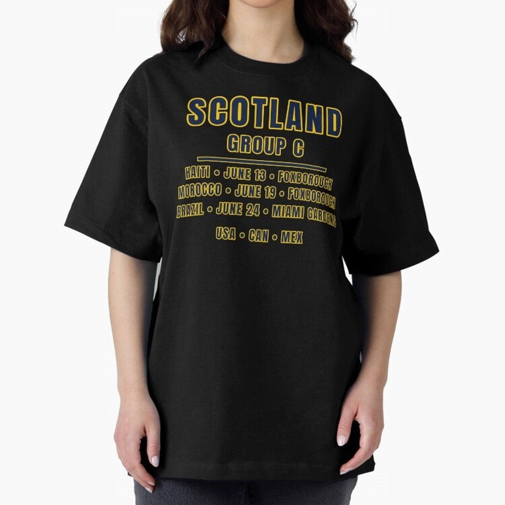 Scotland World Cup 2026 Fixtures T-Shirt ¨C Group C Football Shirt Classic T-Shirt Make Game Day About the FIFA World Cup 2026 Journey through CR7 Highlights, Brazil, Portugal and Argentina Pride, Retro Football Energy, Iconic Rivalries, Trophy