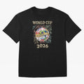 2026 World Cup Soccer Ball Flags - Global Football Championship Celebration Classic T-Shirt Bring Home Match Day Hype around FIFA World Cup 2026, Haaland and Mbappe, Portugal, Spain and Germany, Match Day Excitement, Supporter Culture, Golden Goals
