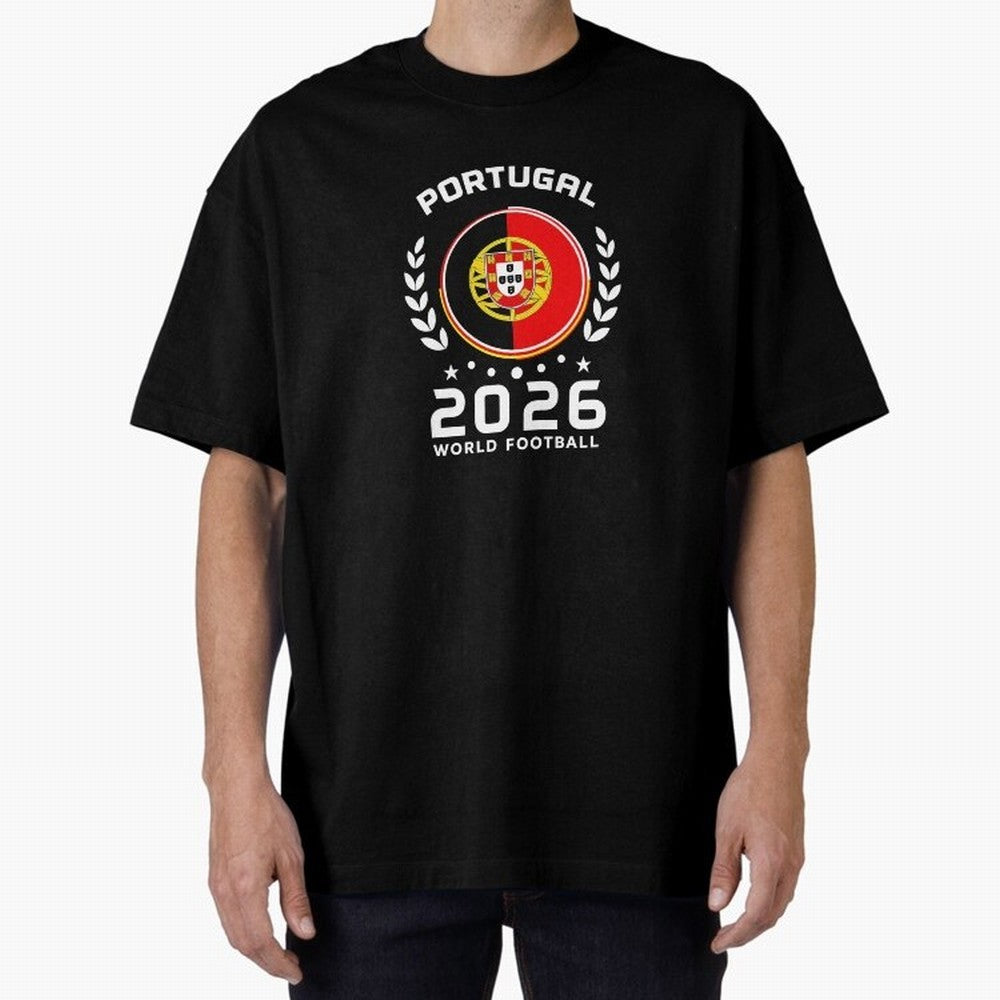Portugal 2026 World Football Soccer Fan Design T-Shirt_87038236 Classic T-Shirt Celebrate the Stars of FIFA World Cup 2026 with Cristiano Ronaldo, Haaland and CR7, Portugal Energy, Sports Nostalgia, International Competition, Famous Players and