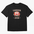 Front Print Canada Soccer World Cup 2026 - Canadian Fan Gift T-Shirt_84561562 Classic T-Shirt Create the FIFA World Cup 2026 USA Canada Mexico Journey through Messi, CR7 and Mbappe Highlights, England Pride, Sports Nostalgia, International