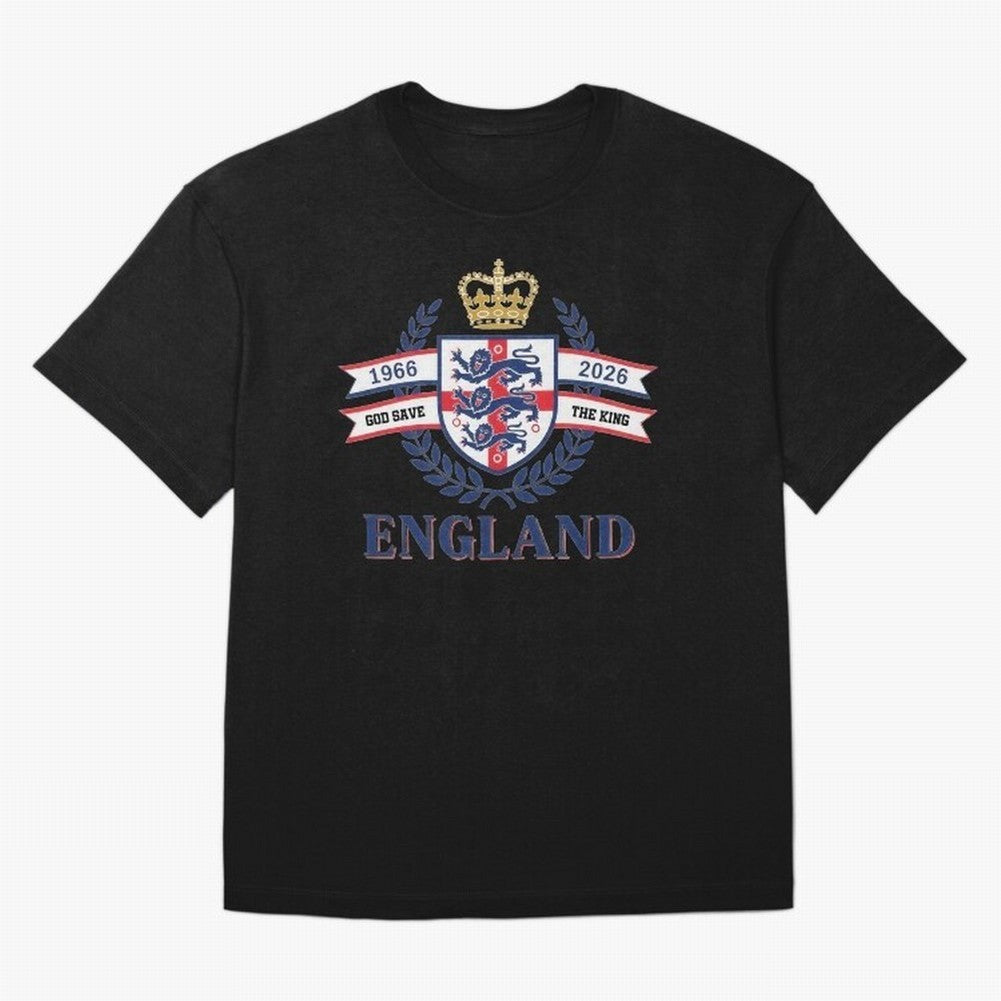 Royal England Football Spirit Classic T-Shirt Represent Football Lovers during FIFA World Cup 2026 Made for CR7 and Messi, Brazil, Portugal and Argentina Energy, Football History, Final Match Energy, Crowd Noise and Once in a Lifetime Moments; Made