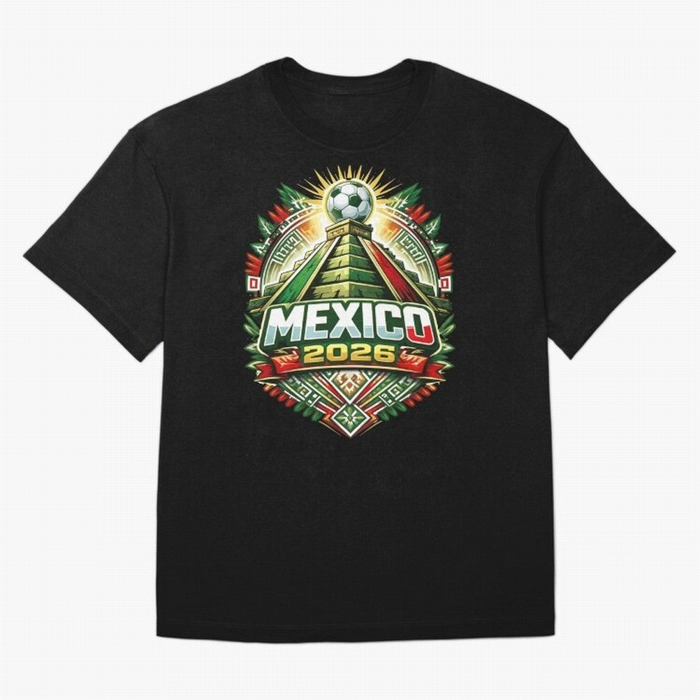 Mexico Soccer 2026 Art Oversized T-Shirt Fuel Your Fan Pride for FIFA World Cup 2026 Group Stage Celebrating Neymar, Haaland and Cristiano Ronaldo, Netherlands Energy, Match Day Excitement, Supporter Culture, Golden Goals and Global Football