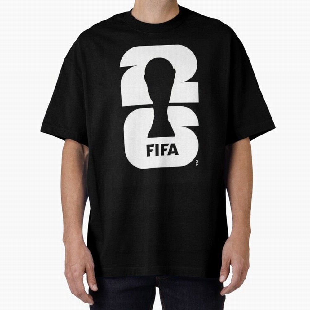 World Cup 2026 Soccer Celebration: United Football Fan Art Oversized T-Shirt Turn Football Passion into FIFA World Cup 2026 Celebrating Messi and Cristiano Ronaldo, Spain Energy, Global Supporter Spirit, Legendary Goals, National Colors and