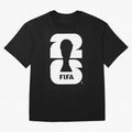World Cup 2026 Soccer Celebration: United Football Fan Art Oversized T-Shirt Turn Football Passion into FIFA World Cup 2026 Celebrating Messi and Cristiano Ronaldo, Spain Energy, Global Supporter Spirit, Legendary Goals, National Colors and