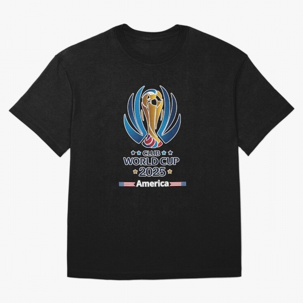 Club World Cup Oversized T-Shirt Make Memories around FIFA World Cup 2026 Centered on Haaland, Spain Energy, Worldwide Fan Energy, Dramatic Goals, Stadium Lights and Championship Celebrations; Perfect for Supporters Who Want Bold Football Energy,