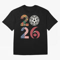 2026 Football Countries Oversized T-Shirt Capture the FIFA World Cup 2026 USA Canada Mexico Journey through Cristiano Ronaldo Highlights, Argentina and Brazil Pride, Stadium Memories, Football Loyalty, International Chants and Championship