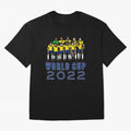 World Cup 2022 Oversized T-Shirt Carry the Dream of FIFA World Cup 2026 Spirit, Capturing Spain, Messi, Sports Nostalgia, International Competition, Famous Players and Unforgettable Victories; Created for Match Day Parties, Soccer Gifts, Fan