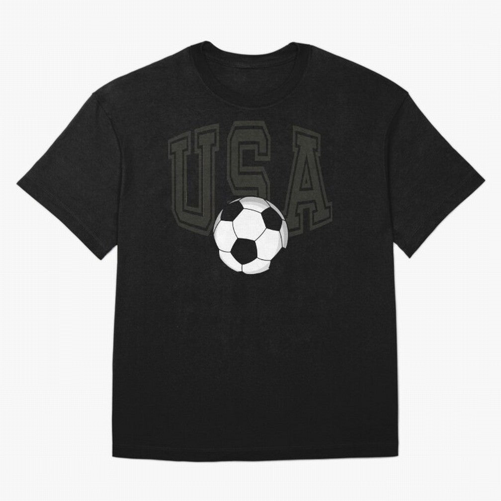 USA soccer ball American world cup 2026 fan Oversized T-Shirt Make Your Look Match Match Day Hype around FIFA World Cup 2026 USA Canada Mexico, Haaland, Netherlands, Football History, Final Match Energy, Crowd Noise and Once in a Lifetime Moments;