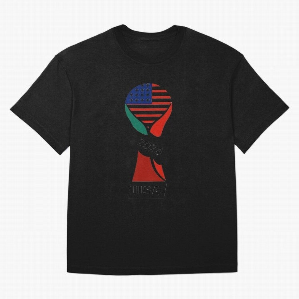 T-shirt usa FIFA world 2026 Oversized T-Shirt Honor FIFA World Cup 2026 Group Stage Spirit, Celebrating Germany, Neymar, Stadium Chants, National Pride, Trophy Dreams and Unforgettable Football Memories; Great for Watch Parties, Sports Bars, Family