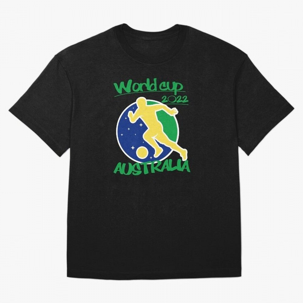 Australia World Cup 2022 Oversized T-Shirt Fuel Match Day Hype around FIFA World Cup 2026, CR7, England and Germany, Champion Mindset, Group Stage Buzz, Knockout Tension and Passionate Fan Culture; Made for Die Hard Supporters, Soccer Lovers, Game