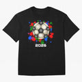 Football 2026 Oversized T-Shirt Honor Football Greatness during FIFA World Cup 2026 for Fans of Messi and Cristiano Ronaldo and Spain and Netherlands, Bringing Global Supporter Spirit, Legendary Goals, National Colors and Tournament Celebration;