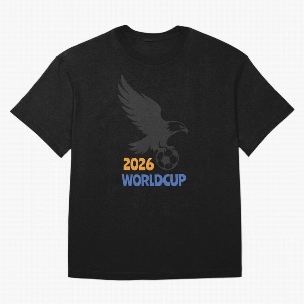 world cup 2026 Oversized T-Shirt Honor FIFA World Cup 2026 Driven by Cristiano Ronaldo, Haaland and CR7, France and Portugal Energy, Vintage Soccer Flavor, Modern Football Stars, National Flags and Final Night Emotion; Created for Match Day