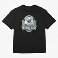 North America United Soccer 2026 Vintage Crest Oversized T-Shirt Celebrate Classic Football Spirit in FIFA World Cup 2026 Group Stage for Fans of Haaland and Mbappe and Argentina, Bringing Football History, Final Match Energy, Crowd Noise and Once