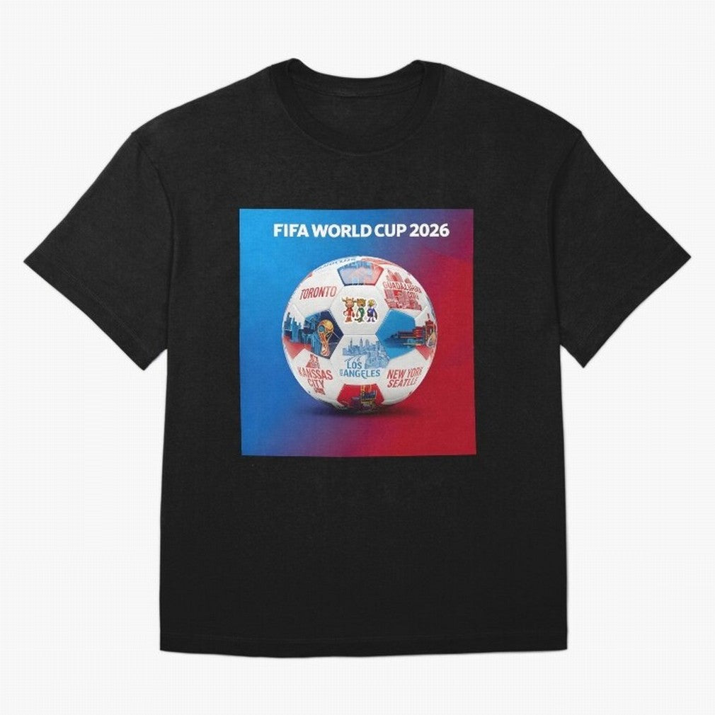 North America Football 2026 Oversized T-Shirt Remember FIFA World Cup 2026 USA Canada Mexico Spirit, Filled with France and Portugal, Haaland, Classic Soccer Heritage, Championship Pressure, Fan Loyalty and International Pride; Great for Watch