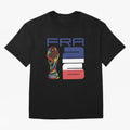 France World Cup 2026 Soccer - FRA 26 Blue White Red Oversized T-Shirt Make Memories around FIFA World Cup 2026 USA Canada Mexico Spirit, Filled with France, Mbappe and Neymar, Football Festival Excitement, Trophy Ambitions, Country Rivalries and