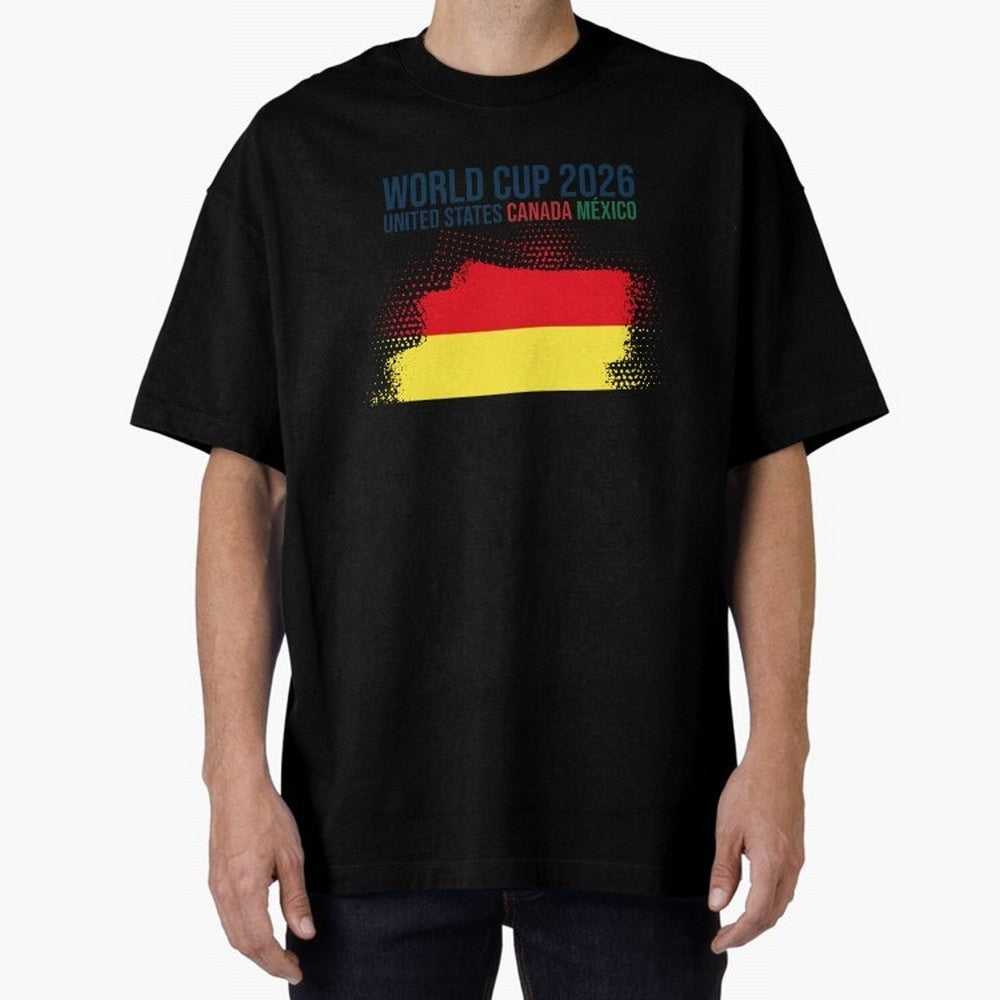 BELGIUM WORLD CUP 2026 Oversized T-Shirt Enjoy the FIFA World Cup 2026 USA Canada Mexico Journey through Cristiano Ronaldo Highlights, France and Portugal Pride, Football Passion, Legendary Performances, Festival Vibes and Supporter Community; Made
