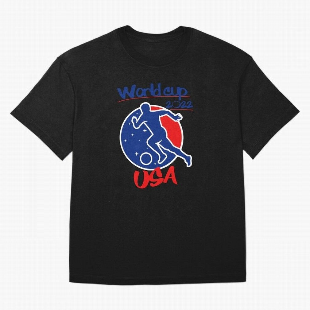 USA World Cup 2022 Oversized T-Shirt Carry the Colors and Pride of the FIFA World Cup 2026 USA Canada Mexico Journey through Cristiano Ronaldo Highlights, Spain Pride, Fan Favorite Moments, National Team Passion, Big Match Drama and Soccer History;