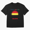 BELGIUM WORLD CUP 2026 Oversized T-Shirt Celebrate Global Passion for FIFA World Cup 2026 Built around Neymar, France Energy, Champion Mindset, Group Stage Buzz, Knockout Tension and Passionate Fan Culture; Perfect for Supporters Who Want Bold