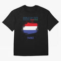FRANCE WORLD CUP 2026 Oversized T-Shirt Bring Bold Fan Energy to FIFA World Cup 2026 USA Canada Mexico for Fans of Cristiano Ronaldo and Spain, Bringing Retro Football Energy, Iconic Rivalries, Trophy Chase Drama and Stadium Atmosphere; Ideal for