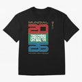 Mundial 26 Three Nations United By A Soccer Ball. Unidos Por Un Baln - World Cup Oversized T-Shirt Show Your Love for Global Football Passion for FIFA World Cup 2026 Group Stage, Driven by Messi, France, Football Festival Excitement, Trophy