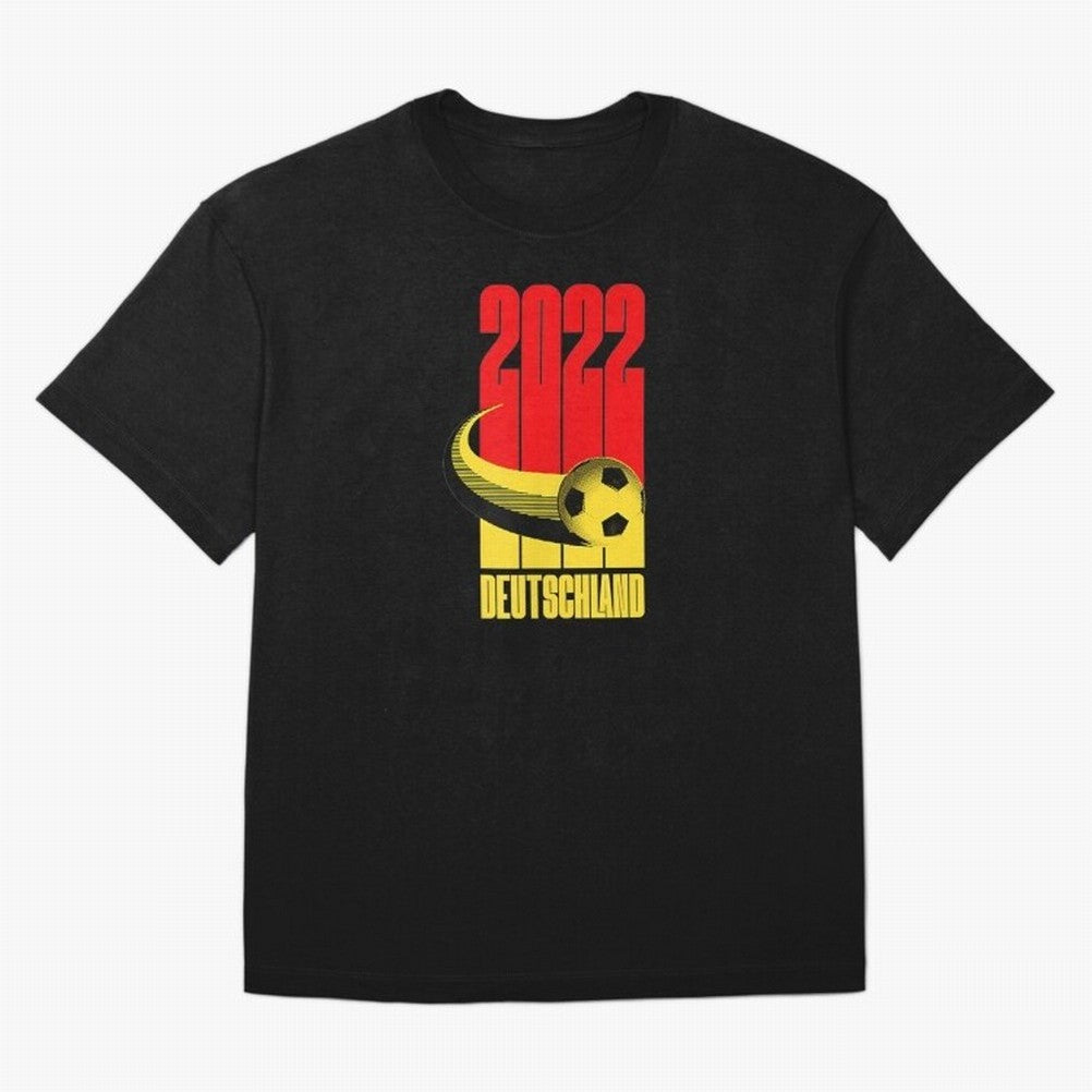Germany 2022 Football Soccer Graphic Deutschland Oversized T-Shirt Show Support during the FIFA World Cup 2026 USA Canada Mexico Journey through Messi Highlights, Argentina Pride, Championship Spirit, Famous Goals, Roaring Crowds and International