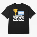 Argentina World Cup Soccer Football 2022, Argentina Soccer Jersey Argentinian Football, Argentina, Argentinian, Qatar World Cup 2022 Oversized T-Shirt Make Game Day About the FIFA World Cup 2026 USA Canada Mexico Journey through Mbappe and Neymar
