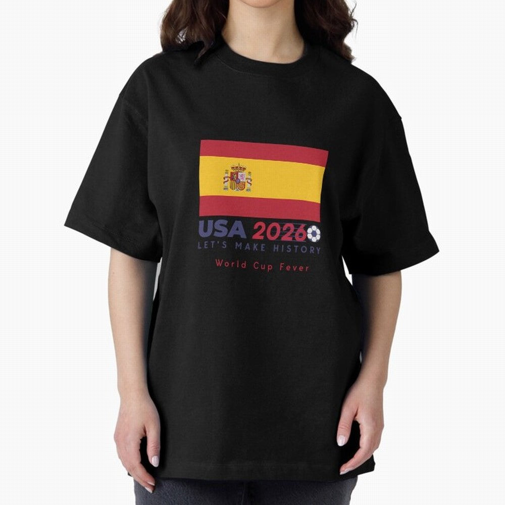 Usa 2026 World Cup Americas Football. Oversized T-Shirt Keep the Match Day Mood of FIFA World Cup 2026 Spirit, Filled with Portugal, Spain and Germany, Cristiano Ronaldo, Haaland and CR7, Game Day Rituals, Football Legends, Country Pride and the