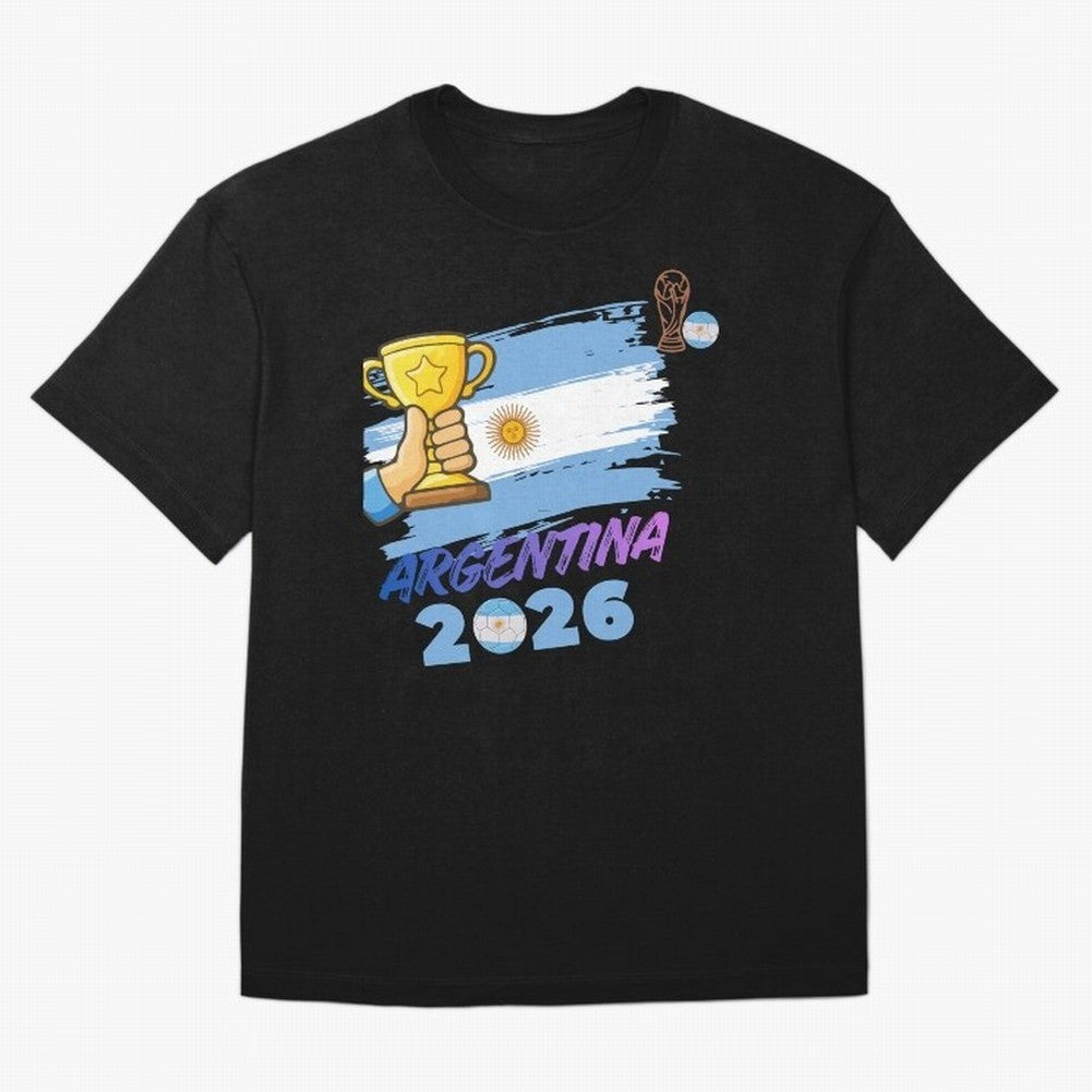 Argentina world cup design Oversized T-Shirt Bring Legendary Rivalry Energy to FIFA World Cup 2026 for Fans of Messi and France and Portugal, Bringing Global Supporter Spirit, Legendary Goals, National Colors and Tournament Celebration; Ideal for