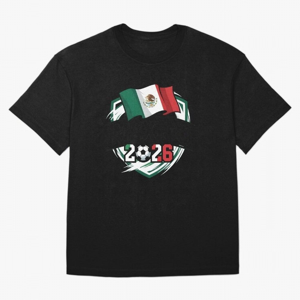 MEXICO World Cup 2026 Gift ¨C MEXICO Football Oversized T-Shirt Step into FIFA World Cup 2026 Capturing Messi, CR7 and Mbappe, England and Germany Energy, Soccer Culture, Superstar Moments, National Team Dreams and Competitive Fire; Ideal for