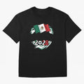 MEXICO World Cup 2026 Gift ¨C MEXICO Football Oversized T-Shirt Step into FIFA World Cup 2026 Capturing Messi, CR7 and Mbappe, England and Germany Energy, Soccer Culture, Superstar Moments, National Team Dreams and Competitive Fire; Ideal for