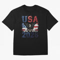 USA 2026 Soccer Eagle - World Cup Football Oversized T-Shirt Feel International Energy from Global Football Passion for FIFA World Cup 2026, Driven by Cristiano Ronaldo, Haaland and CR7, France, Stadium Memories, Football Loyalty, International