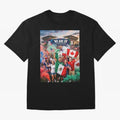 2026 World Cup Fans Celebrate Oversized T-Shirt Show Passion for the Stars of FIFA World Cup 2026 USA Canada Mexico Spirit, Connected to Brazil, Neymar, Haaland and Cristiano Ronaldo, Football History, Final Match Energy, Crowd Noise and Once in a
