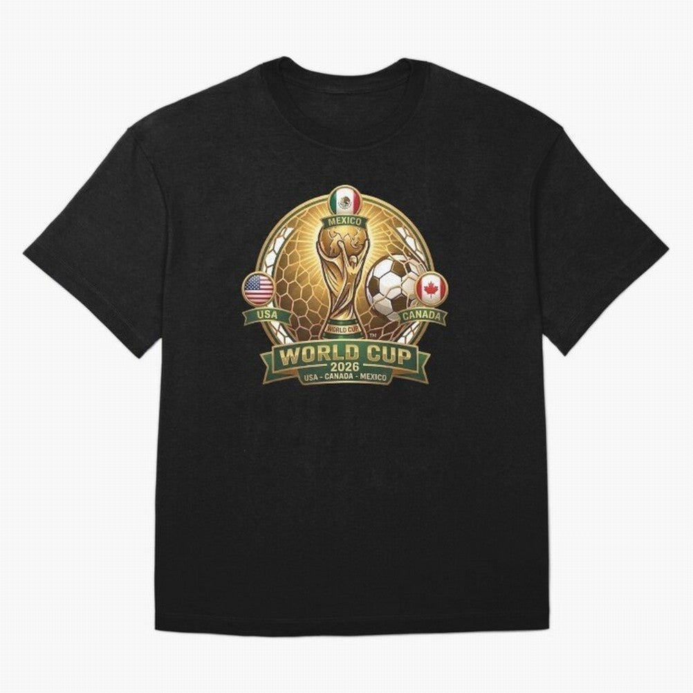 Chasing the Cup 2026 Oversized T-Shirt Celebrate Classic Football Spirit in FIFA World Cup 2026 Group Stage Spirit, Centered on Brazil, Portugal and Argentina, Messi, CR7 and Mbappe, Tournament Hype, Historic Matchups, Family Viewing Parties and