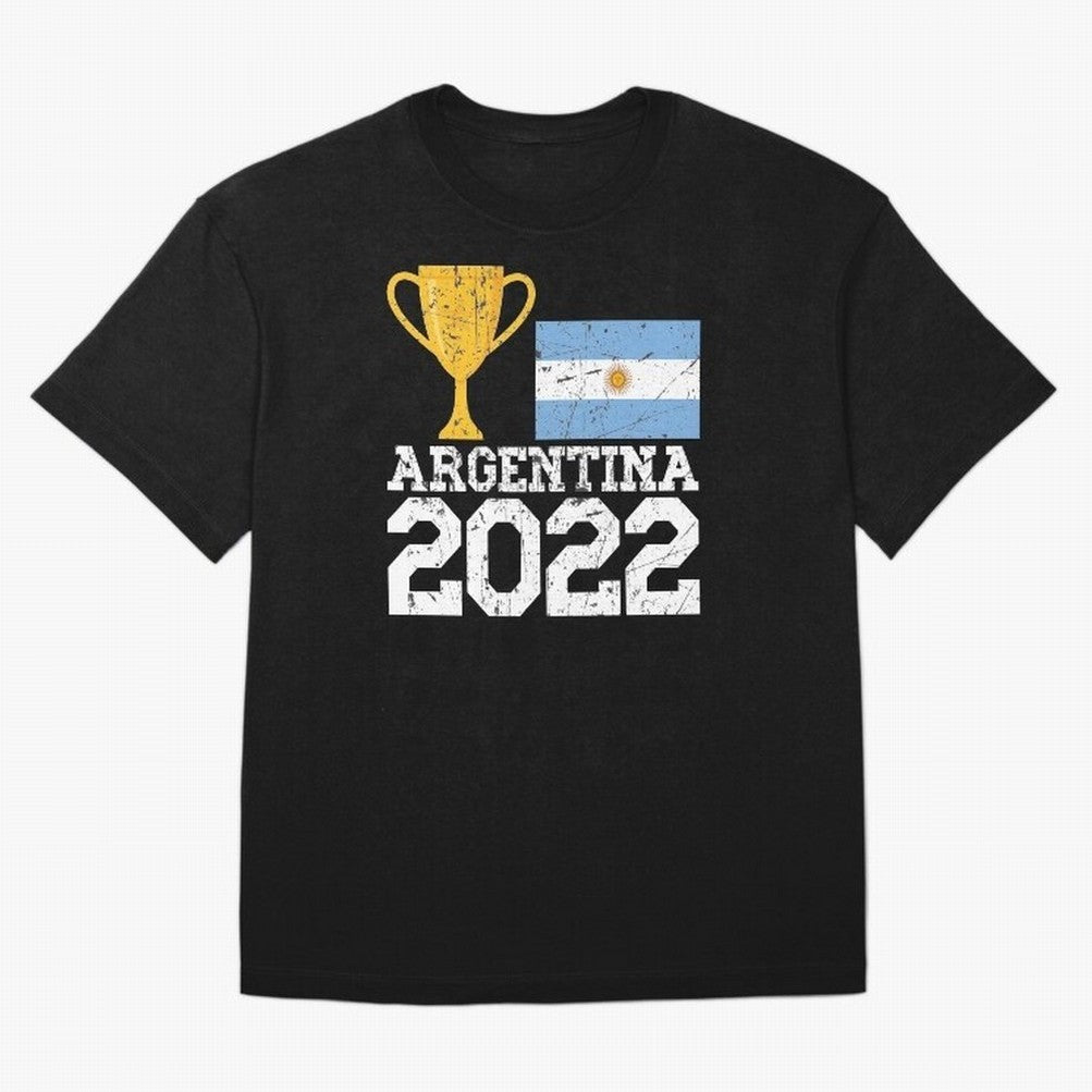 Argentina World Cup Soccer Football 2022, Argentina Soccer Jersey Argentinian Football, Argentina, Argentinian, Qatar World Cup 2022 Oversized T-Shirt Upgrade Match Day Hype around FIFA World Cup 2026 Group Stage, Neymar, Spain, Supporter Pride,