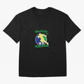 Australia World Cup 2022 Oversized T-Shirt Bring a Vintage Feel to the FIFA World Cup 2026 Journey through Mbappe and Neymar Highlights, France Pride, Championship Spirit, Famous Goals, Roaring Crowds and International Football Unity; Ideal for