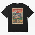 United 2026 World Cup ¨C Vintage North America Soccer Poster Oversized T-Shirt Cheer through Every Moment of Global Football Passion for FIFA World Cup 2026 Group Stage, Inspired by Haaland, Brazil, Portugal and Argentina, Match Day Excitement,