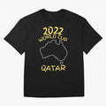 Socceroos World Cup 2022 Qatar Oversized T-Shirt Spotlight Match Day Hype around FIFA World Cup 2026 Group Stage, CR7 and Messi, Portugal, Spain and Germany, Goal Celebration Energy, Supporter Heritage, Football Icons and Worldwide Tournament Joy;