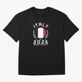 World Cup 2026 Italy Football Fan Italian Supporter T-Shirt_88563599 Oversized T-Shirt Back Your Heroes with Match Day Hype around FIFA World Cup 2026 USA Canada Mexico, Mbappe, Brazil, Portugal and Argentina, Match Day Excitement, Supporter