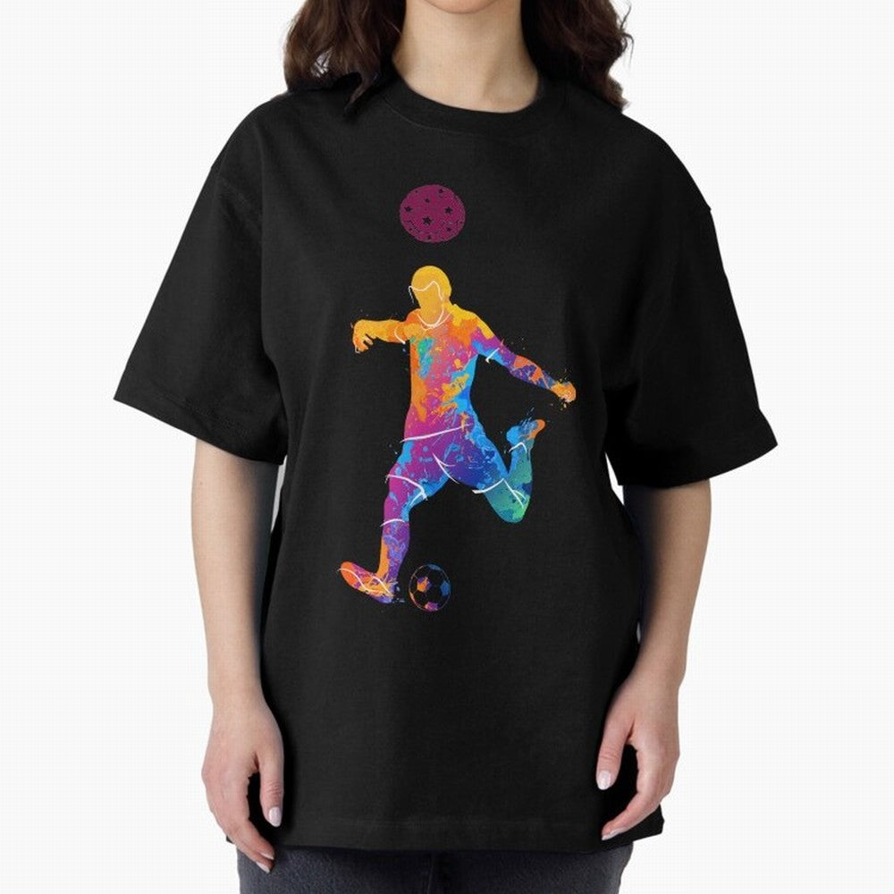 World Cup 2022 Family, Football Players, Football Lovers Oversized T-Shirt Represent the Passion of Match Day Hype around FIFA World Cup 2026 USA Canada Mexico, Haaland, Brazil, Classic Soccer Heritage, Championship Pressure, Fan Loyalty and