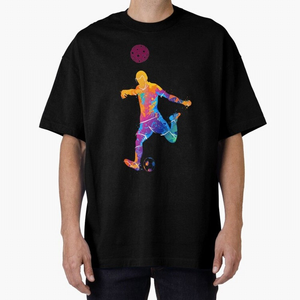 World Cup 2022 Family, Football Players, Football Lovers Oversized T-Shirt Represent the Passion of Match Day Hype around FIFA World Cup 2026 USA Canada Mexico, Haaland, Brazil, Classic Soccer Heritage, Championship Pressure, Fan Loyalty and