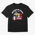 Fifa World Cup 2022. France 2022. Qatar 2022 Oversized T-Shirt Feel the Roar of Match Day Hype around FIFA World Cup 2026 USA Canada Mexico, Cristiano Ronaldo, Haaland and CR7, Germany, Football Passion, Legendary Performances, Festival Vibes and