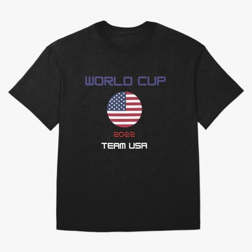 World cup 2022 Team USA Oversized T-Shirt Show Match Day Excitement for FIFA World Cup 2026 Group Stage Spirit, Celebrating Spain, Mbappe, Soccer Culture, Superstar Moments, National Team Dreams and Competitive Fire; Great for Supporters Who Love