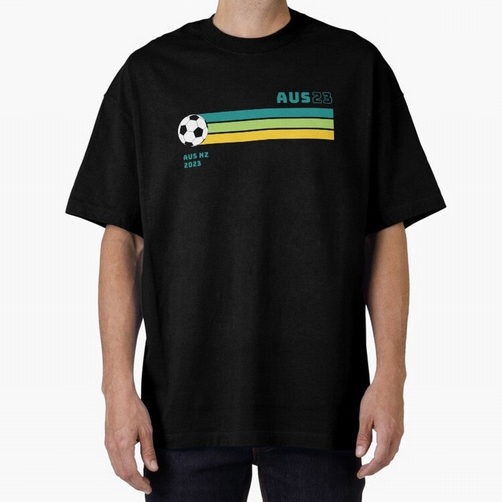 Australian Womens World Cup 2023 Oversized T-Shirt Bring Stadium Energy to FIFA World Cup 2026 USA Canada Mexico Spirit, Capturing Argentina and Brazil, Neymar, Football Festival Excitement, Trophy Ambitions, Country Rivalries and Star Player Buzz;